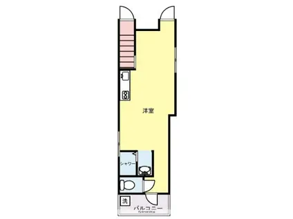 エル・アール(ワンルーム/1階)の間取り写真