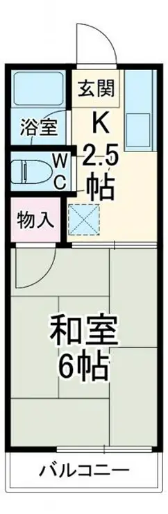 メゾン荒木 2階階 間取り