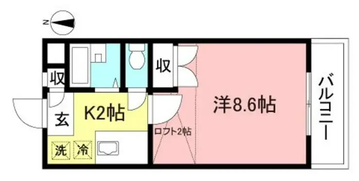 エレンド井の頭 3階階 間取り