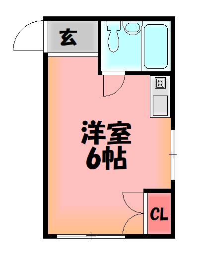 グランホーム大日駅前(ワンルーム/3階)の間取り写真