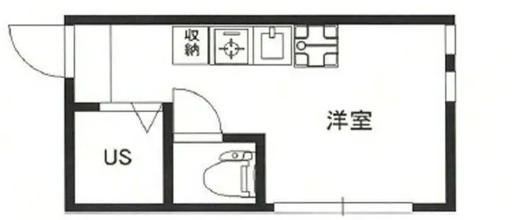 ロイヤルハウス 1階階 間取り