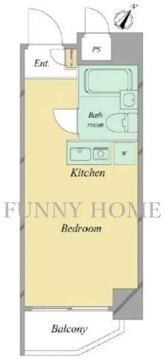 セントヒルズ三軒茶屋 4階階 間取り