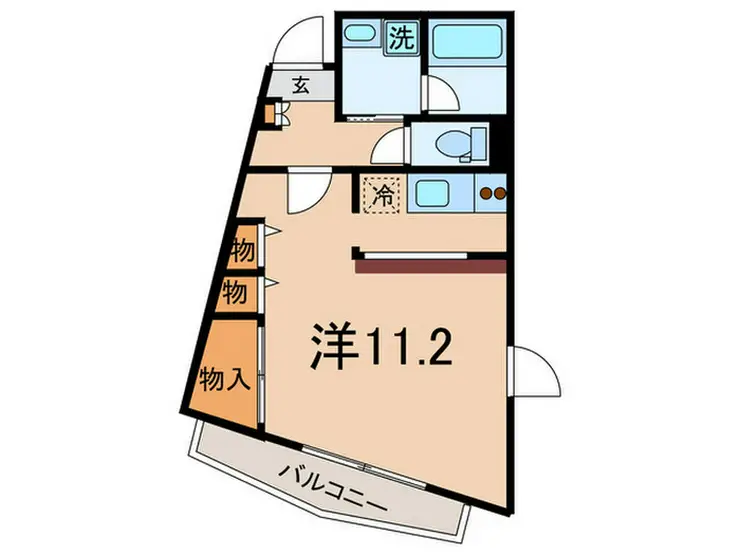 ソシア美春 II 2階階 間取り
