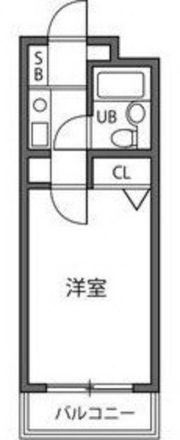 エステージ井荻(1K/1階)の間取り写真