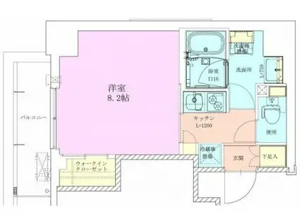 RBM本郷レジデンス(1K/4階)の間取り写真