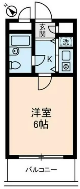 アサカシオン大岡山 4階階 間取り