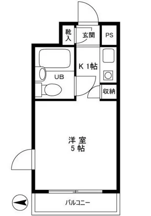 マリオン池袋 4階階 間取り