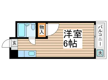 サンハイム春日町ビル(ワンルーム/2階)の間取り写真