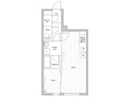 エディット文京千石2(1LDK/3階)の間取り写真