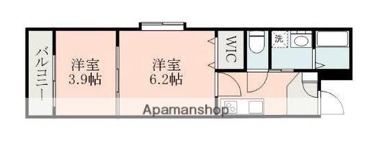 REIM易居町(2K/5階)の間取り写真