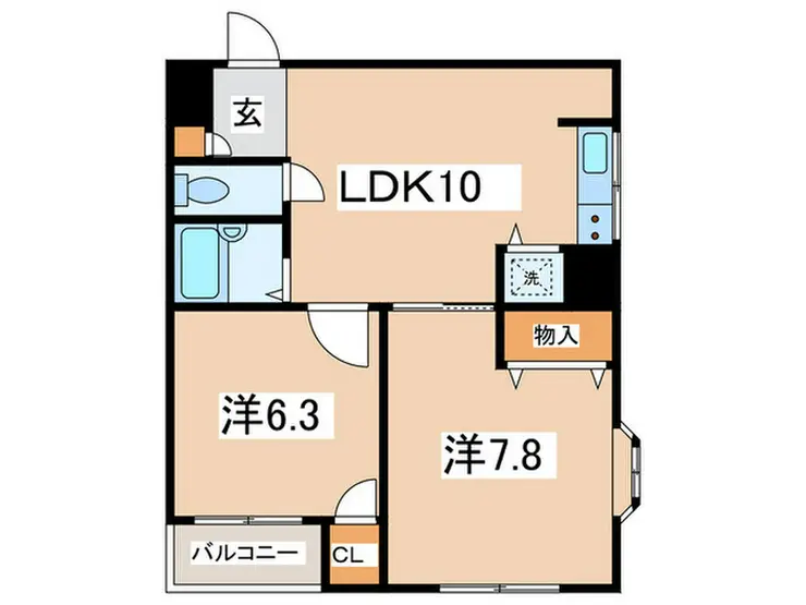 ローリエ町田 3階階 間取り
