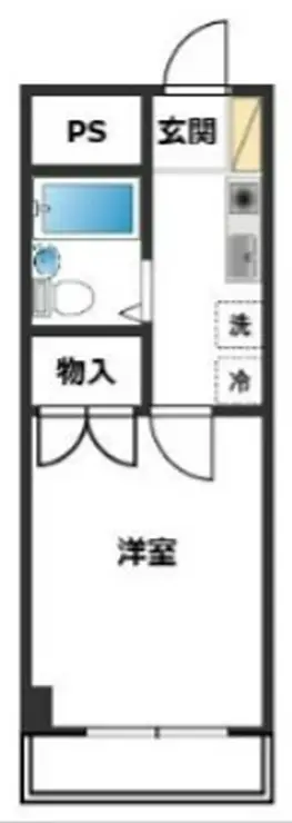 セイハイツⅡ 1階階 間取り