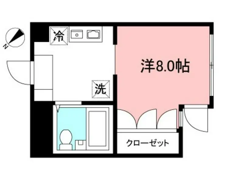 サンクレール相模原 1階階 間取り