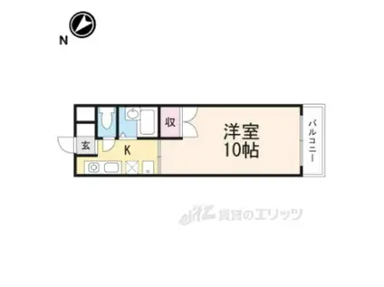 メゾンドプレミール(1K/3階)の間取り写真