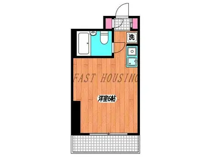 ドエルアーバン(ワンルーム/5階)の間取り写真