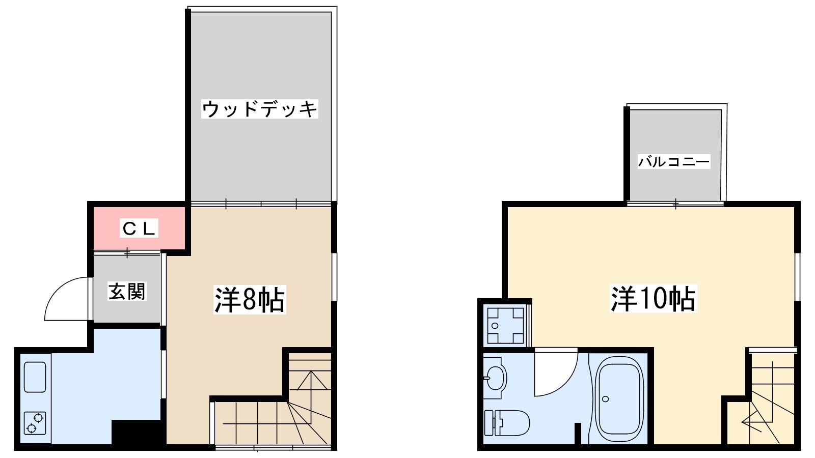 アクアプレイス大阪レジェンドⅡ(1LDK/7階)の間取り写真