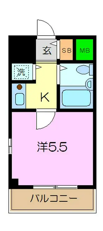 ロイヤルプラザ金沢文庫 2階階 間取り