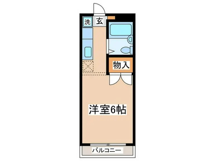 ミルローゼ 3階階 間取り