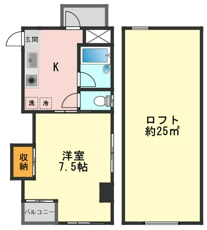 アルファコア 4階階 間取り