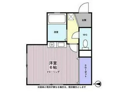 KANALOA(ワンルーム/3階)の間取り写真