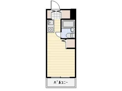 トップ西新井第2(ワンルーム/2階)の間取り写真