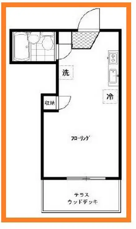 ドルチェ65 2階階 間取り