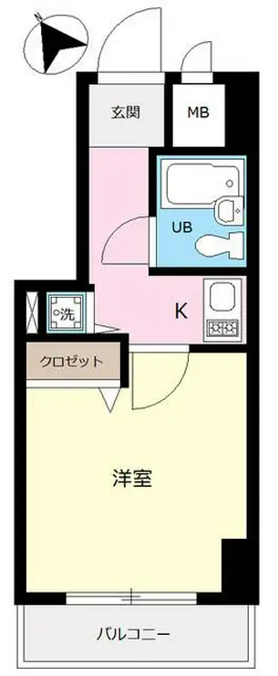 パークウェル麻布 7階階 間取り