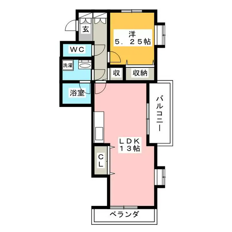 エスポワールさつきが丘 1階階 間取り