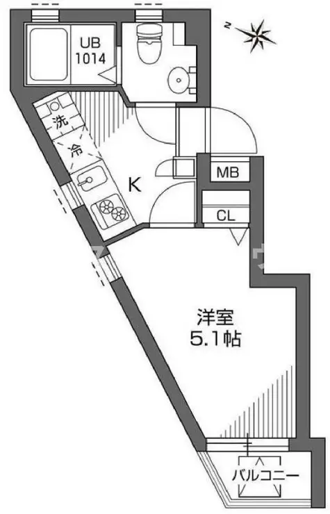 グランアセット大塚N 3階階 間取り