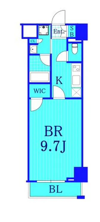 フェニックス新横濱クアトロ 5階階 間取り
