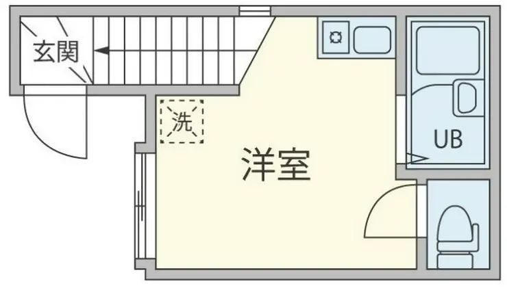 レジデンス高田馬場 2階階 間取り