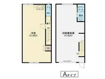 中島ワーキングベース(ワンルーム/1階)の間取り写真