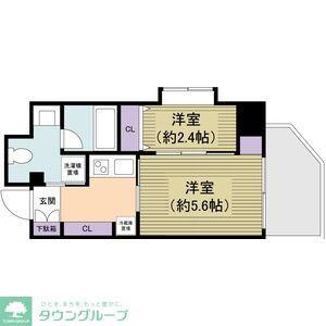 ALATO丸の内(1LDK/12階)の間取り写真