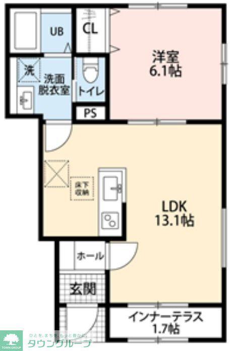 リーブルファイン草加両新田II[1階]