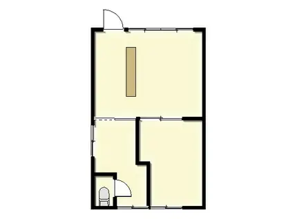 サンシティハウス(ワンルーム/2階)の間取り写真