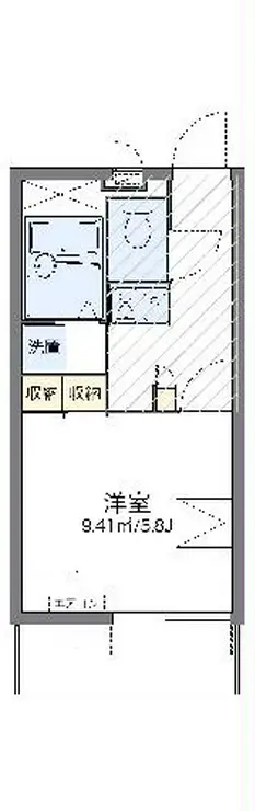 レオパレス小池 3階階 間取り