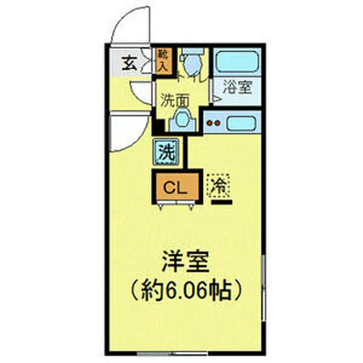 ZESTY大塚 2階階 間取り