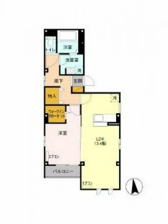 グランドソレイユ青葉台 3階階 間取り
