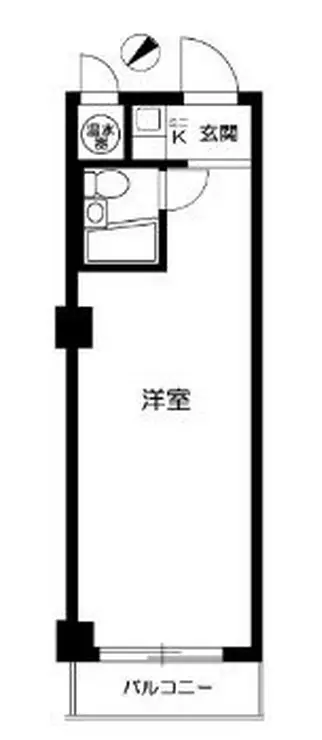 DIKマンション新橋 4階階 間取り