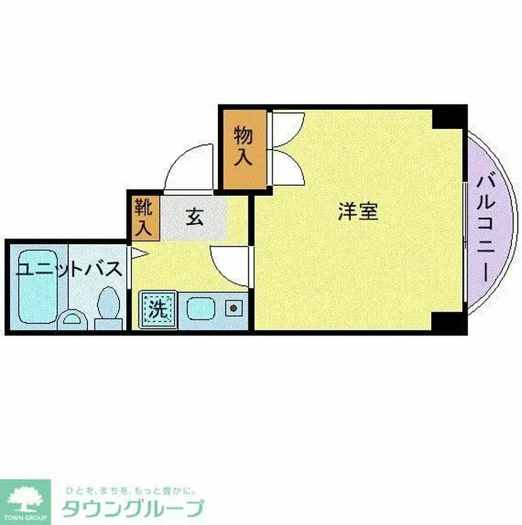 フレグランス蘇我 4階階 間取り