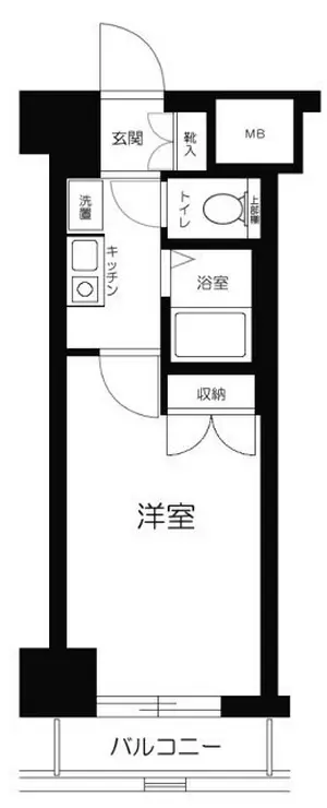 ステージファースト目白第2 2階階 間取り