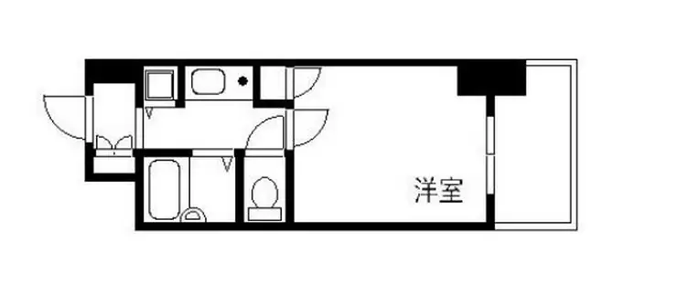 フェニックス笹塚壱番館 8階階 間取り