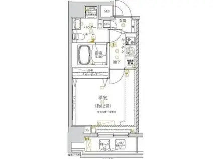 REGALIZ大塚(1K/9階)の間取り写真