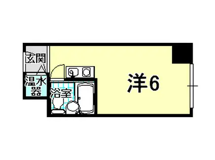 元町アーバンライフ(ワンルーム/10階)の間取り写真