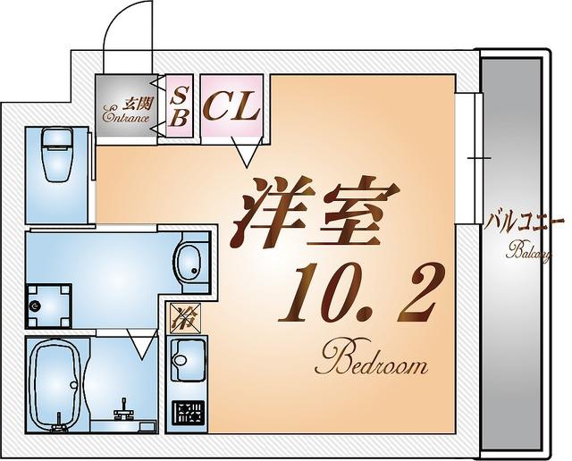 ワコーレヴィアーノ垂水塩屋町(ワンルーム/1階)の間取り写真