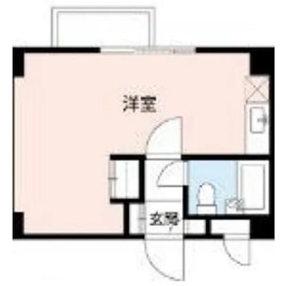 湯島アパートメントハウス(ワンルーム/2階)の間取り写真