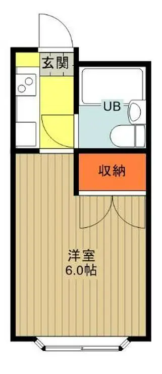 沢井コーポ 1階階 間取り