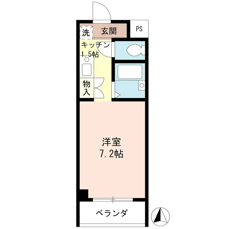 SUNSHINETOWER 2階階 間取り