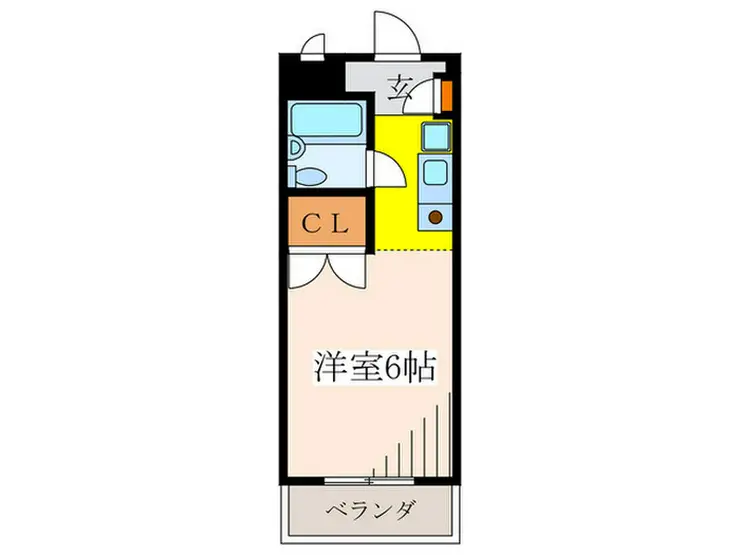 KCフラッツ 3階階 間取り