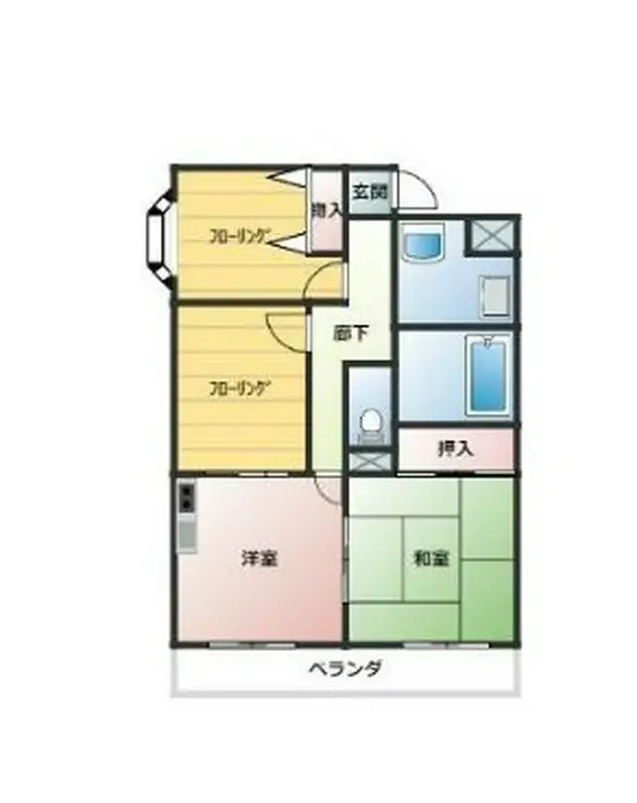 ロイヤルメゾン 4階階 間取り
